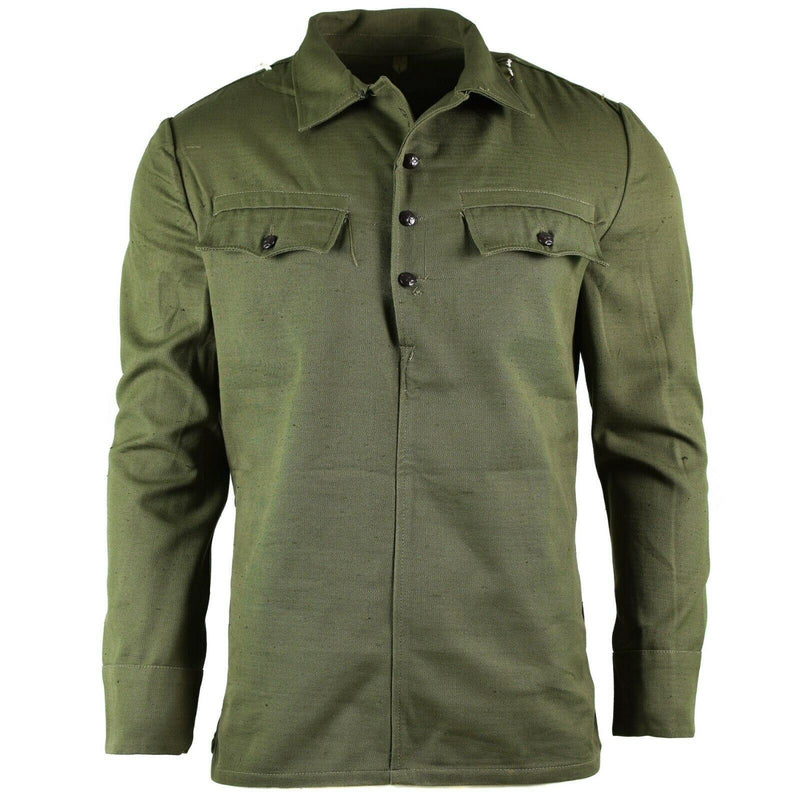 Genuine Bulgarian army field jacket military BDU olive OD shirt military combat
