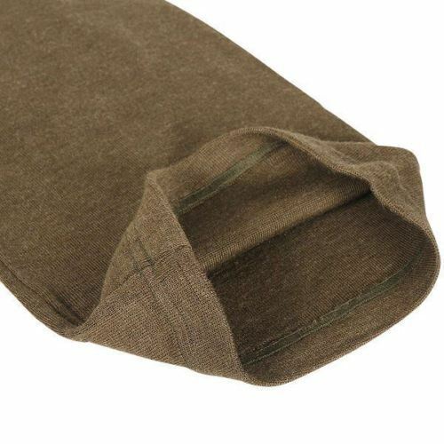 Sciarpa dell'esercito ceco originale. Army Issue Tube Scarf Brown Brown Nuovo lotto da 2 pezzi