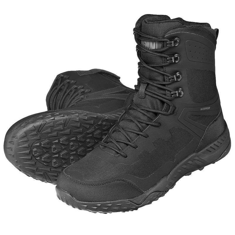 Bottes de combat imperméables Magnum Ultima 8.0, chaussures de randonnée légères et de trek noires