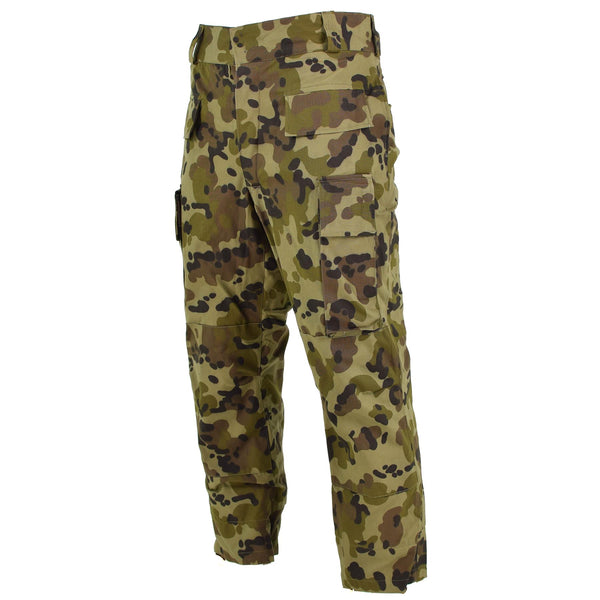 Original rumänische Feldtruppenhose Fleckmuster Camouflage BDU Hose NEU