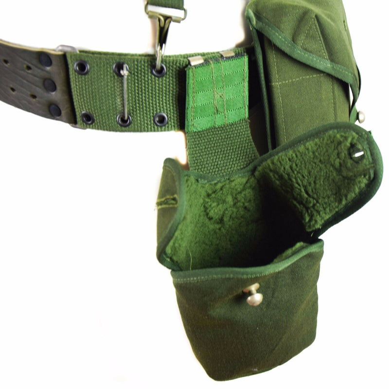 Original Swedish army Webbing rig system 304 tactical belt H-Straps suspenders