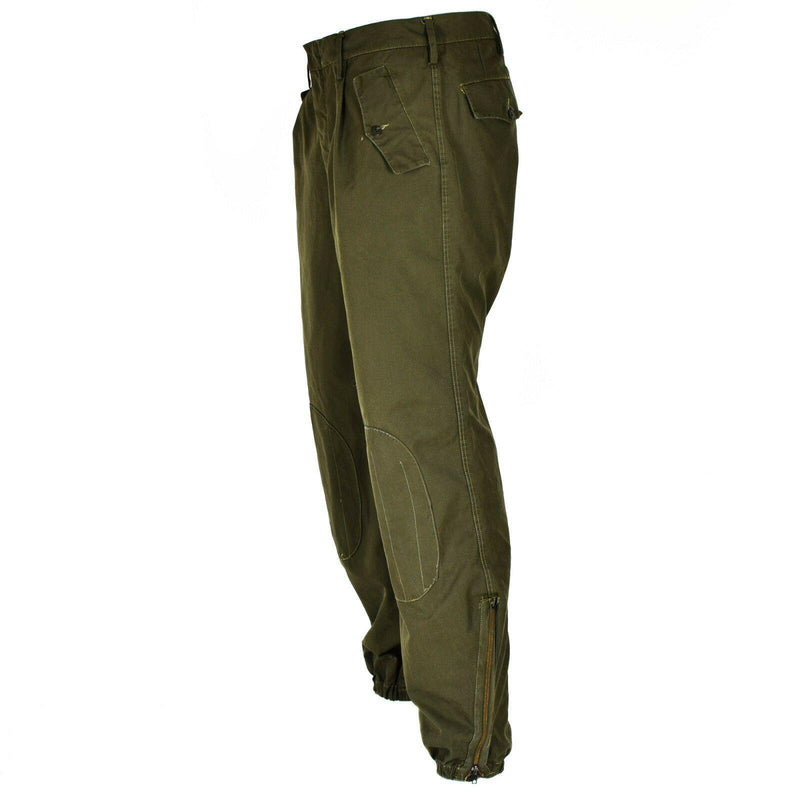 Genuine Italian army combat trousers military pants field combat O.D Olive