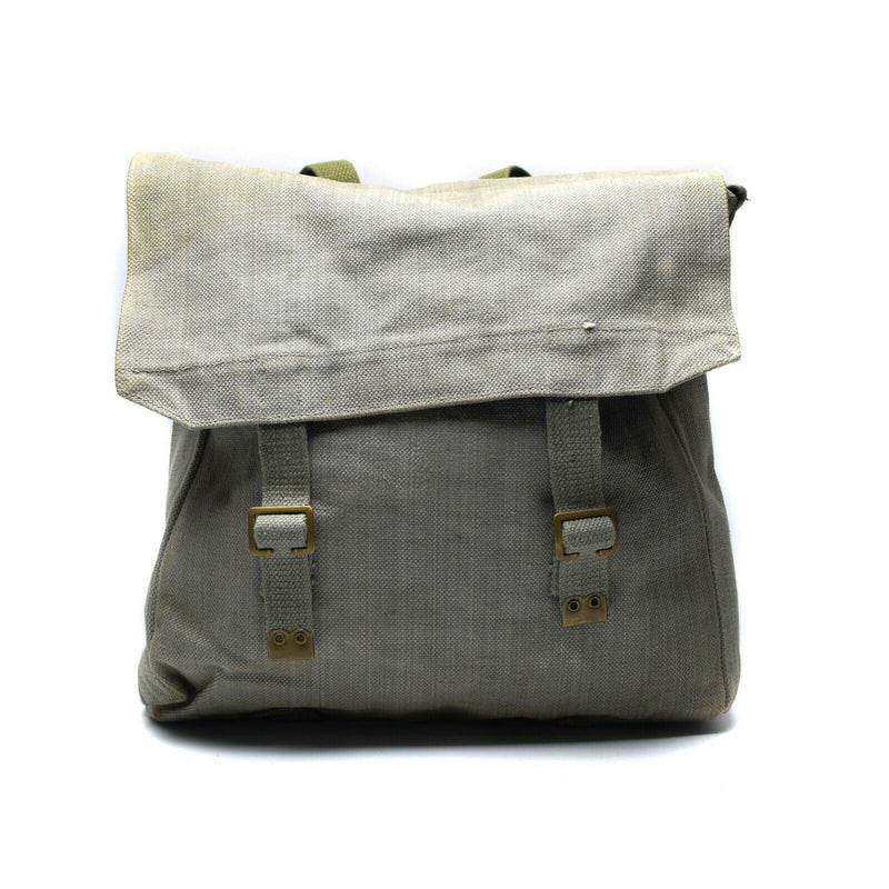 Original British Army M37 Haversack Canvas Grey Pack Military Side borse