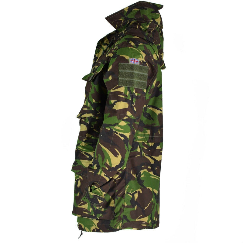 Combate militar del ejército británico original DPM Jacket de campo Parka Smock a prueba de viento nuevo