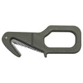 Fox Knives 640 OD Cuchillo de rescate de emergencia AISI 420 Acero inoxidable 54-56 HRC