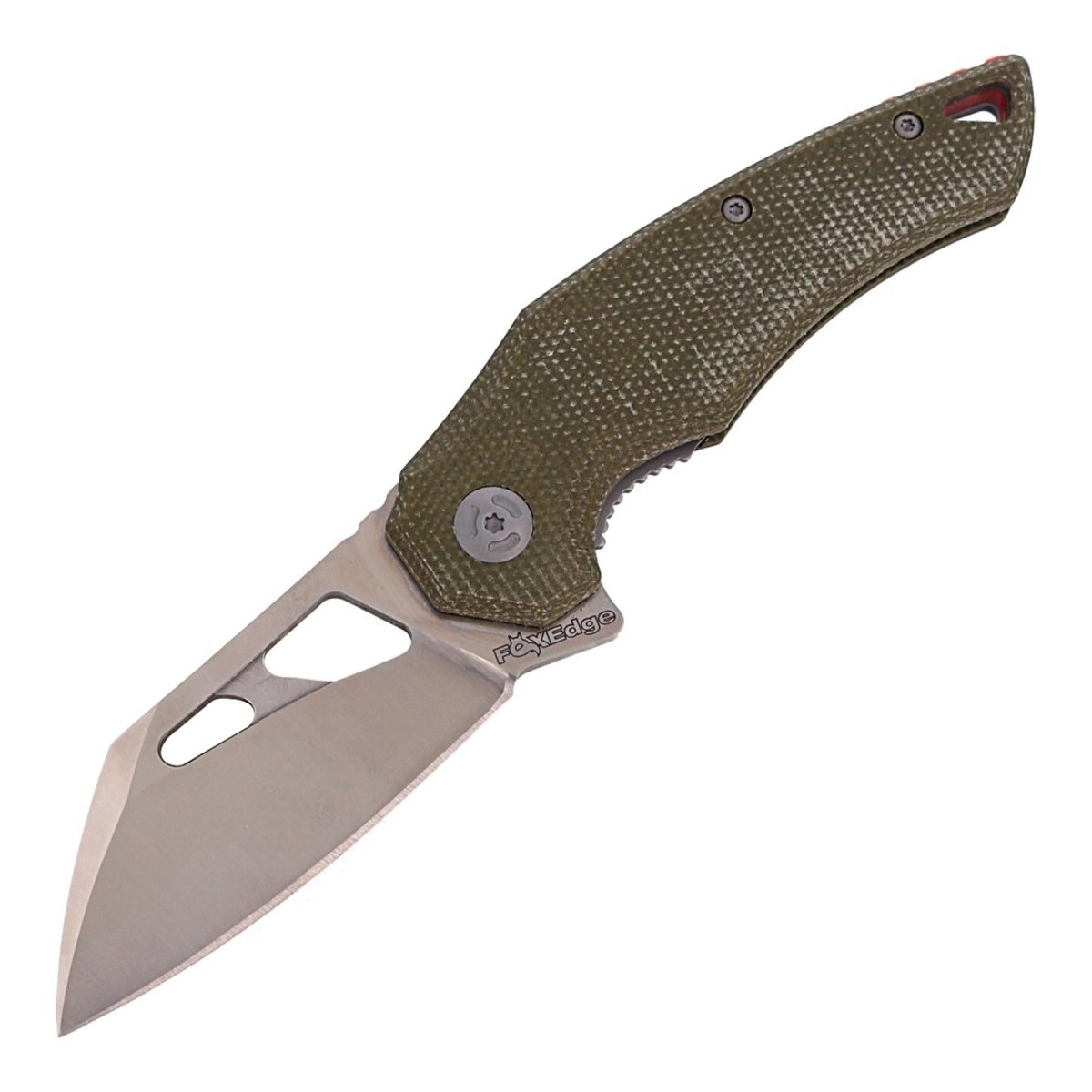 Fox Knives ARTAX Navaja de bolsillo plegable Drop Point Acero inoxidable UNI 8Cr13MoV
