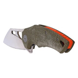 Fox Knives ARTAX Navaja de bolsillo plegable Drop Point Acero inoxidable UNI 8Cr13MoV