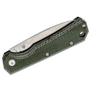 Fox Knives Brand CIOL folding knife satin coat stainless steel 440C Micarta handle - GoMilitar