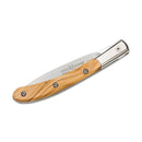 Fox Knives Brand Italy Elite folding knife stainless steel N690CO Olive wood - GoMilitar