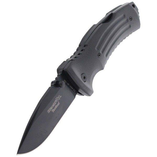 Fox Knives Brand KUMA folding knife titanium coated stainless steel 440 G10 handle - GoMilitar