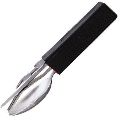Fox Knives campingbestekset 420C roestvrijstalen lepelvorkmes veelkleurig - GoMilitar