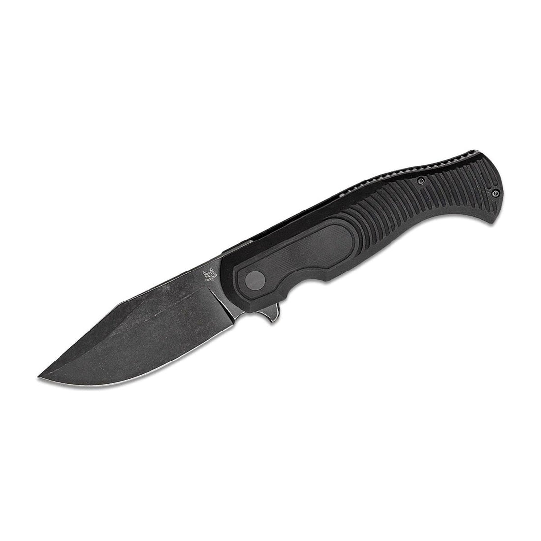 Fox Knives EASTWOOD TIGER couteau de poche haute vitesse D2 acier G10 noir tactique