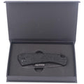 Fox Knives ECHO 1 Klapptaschenmesser mit schwarzer Idroglider-Stone-Wash-Beschichtung