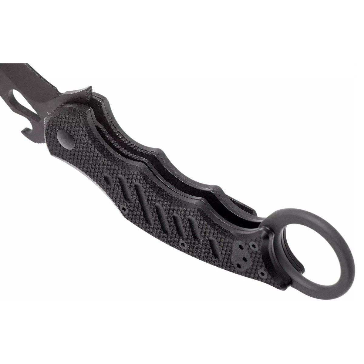 Fox Knives FX-599 FKMD Mini-Karambitmesser mit klappbarer Bohler N690Co-Stahlklinge