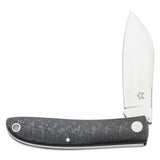 Fox Knives LIVRI Navaja plegable forma Pata de Oveja 61 HRC M390 acero al carbono