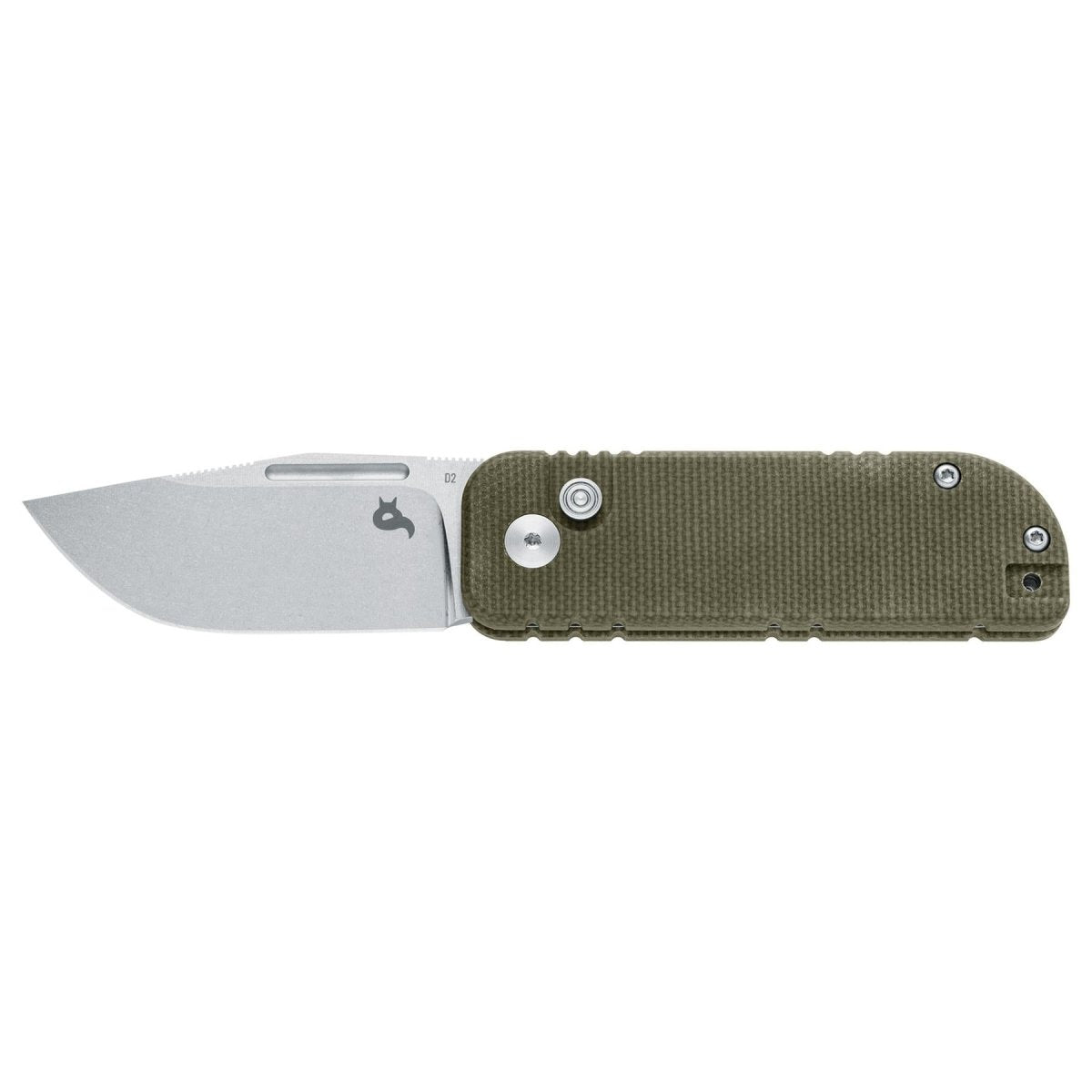 Fox Knives NU-BOWIE BF-758 MI couteau de poche pliant lame D2 en acier inoxydable