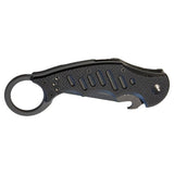 Nóż kieszonkowy Fox Knives THE DART Tanto ze stali nierdzewnej N690Co w kolorze czarnym idroglider