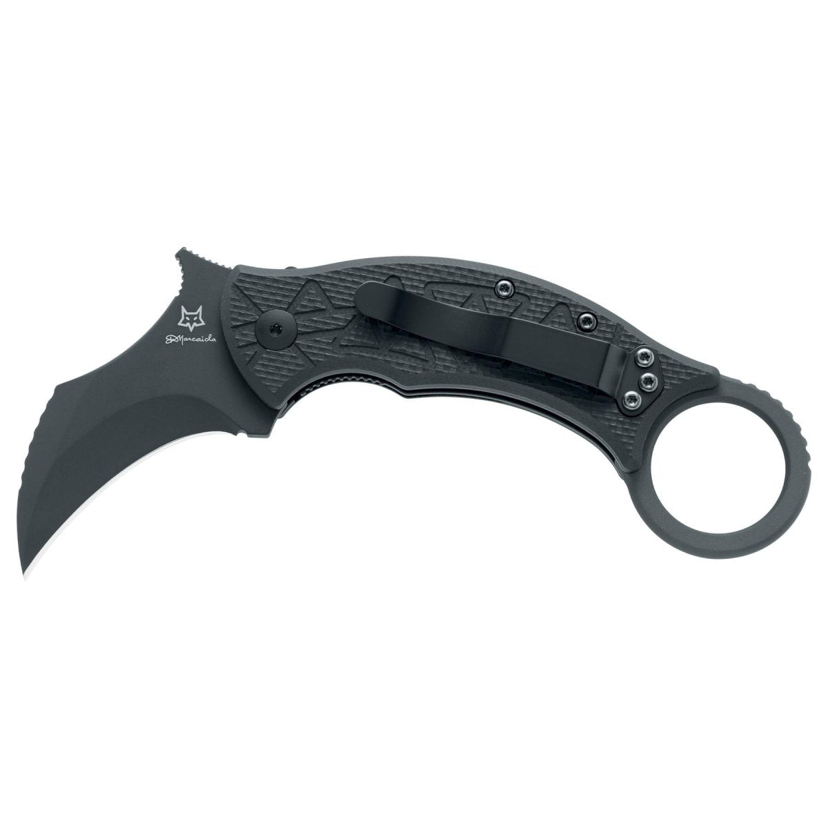 Fox Knives TRIBAL K FX-802 Coltello Karambit Chiudibile in Acciaio Inox N690Co