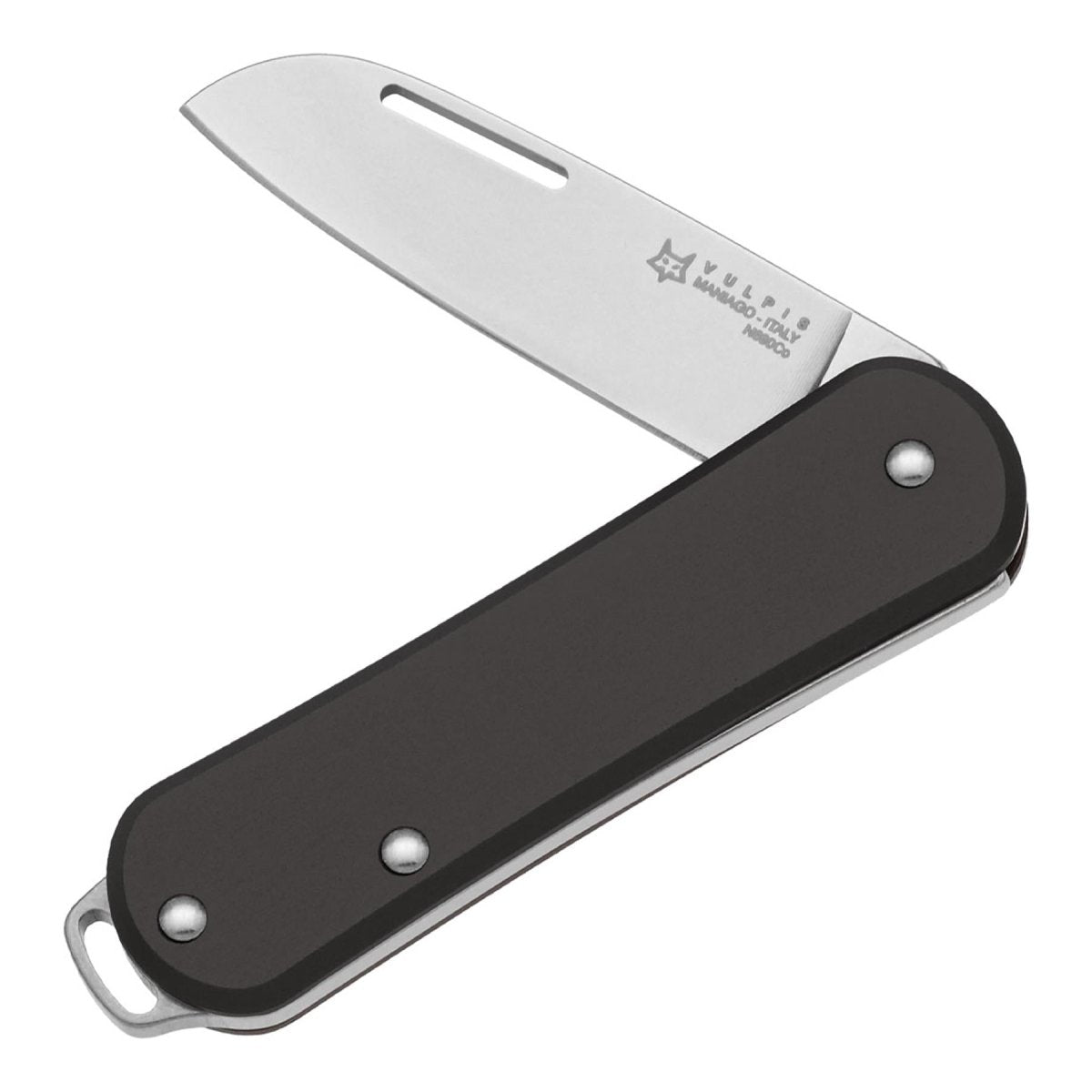 Fox Knives VULPIS FX-VP108 BK Klapptaschenmesser Edelstahl N690Co Schwarz