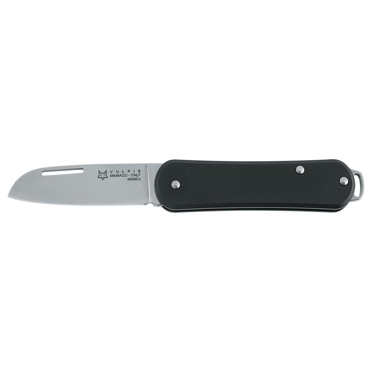 Fox Knives VULPIS FX-VP108 BK Klapptaschenmesser Edelstahl N690Co Schwarz