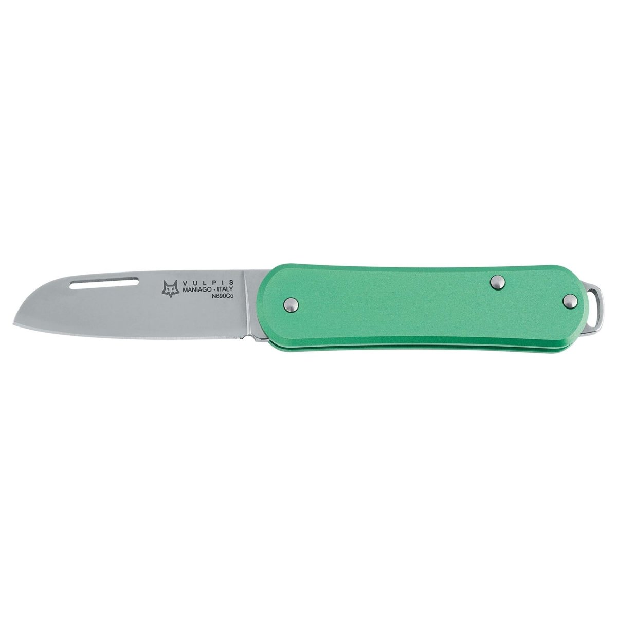 Fox Knives VULPIS FX-VP108 OD Navaja de bolsillo plegable Acero inoxidable N690Co Verde