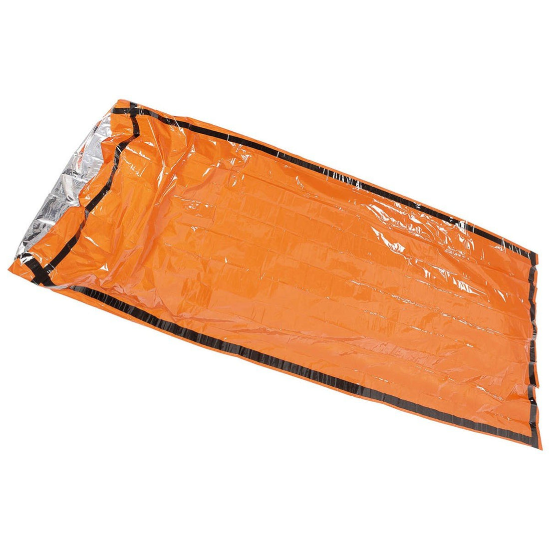Fox Outdoor Saco de dormir de emergencia protección por un lado recubierto de aluminio naranja