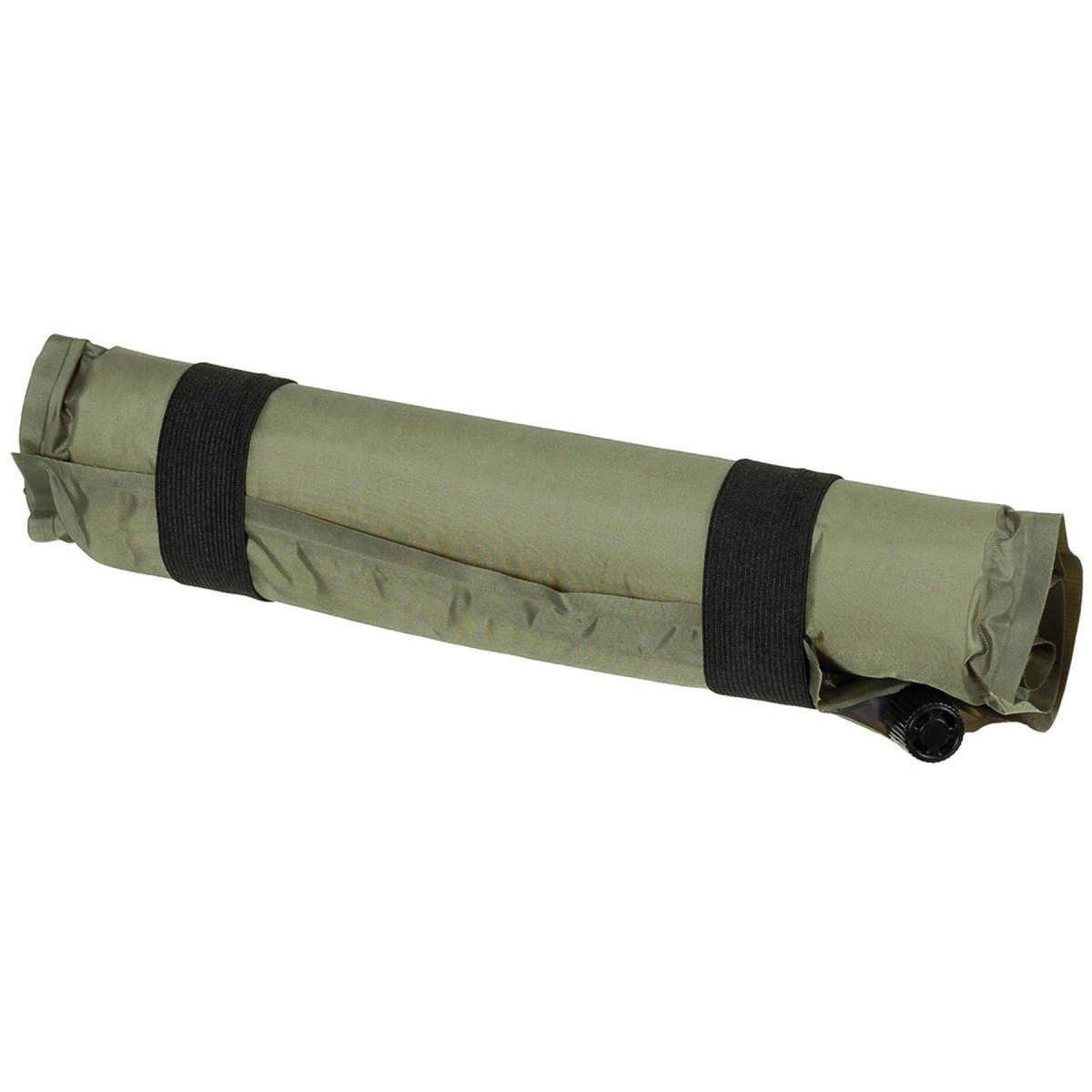 Fox Outdoor selbstaufblasendes Thermo-Sitzpolster, kompakt, Camping, leicht, Oliv