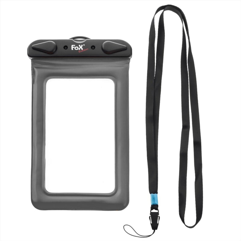 Fox Outdoor Smartphone Transparent Torda Pył Wodoodporne zamknięcie czarne