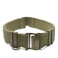 Taktischer Khaki-Gürtel der französischen Armee, verstellbar, robust, Kampfgürtel, NEU
