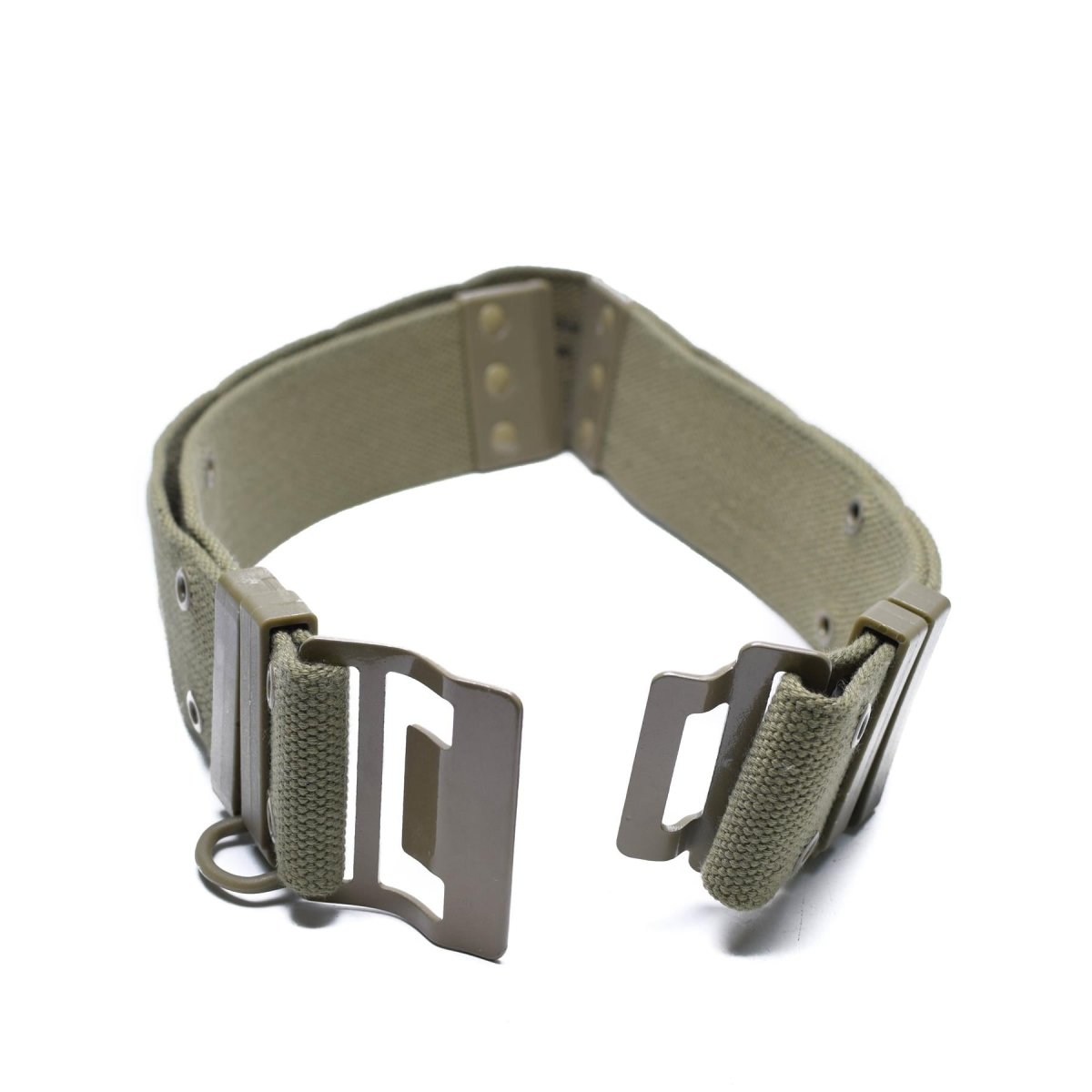 Taktischer Khaki-Gürtel der französischen Armee, verstellbar, robust, Kampfgürtel, NEU
