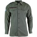Guida camicia dell'esercito austriaco Od Olive Combatti Milit