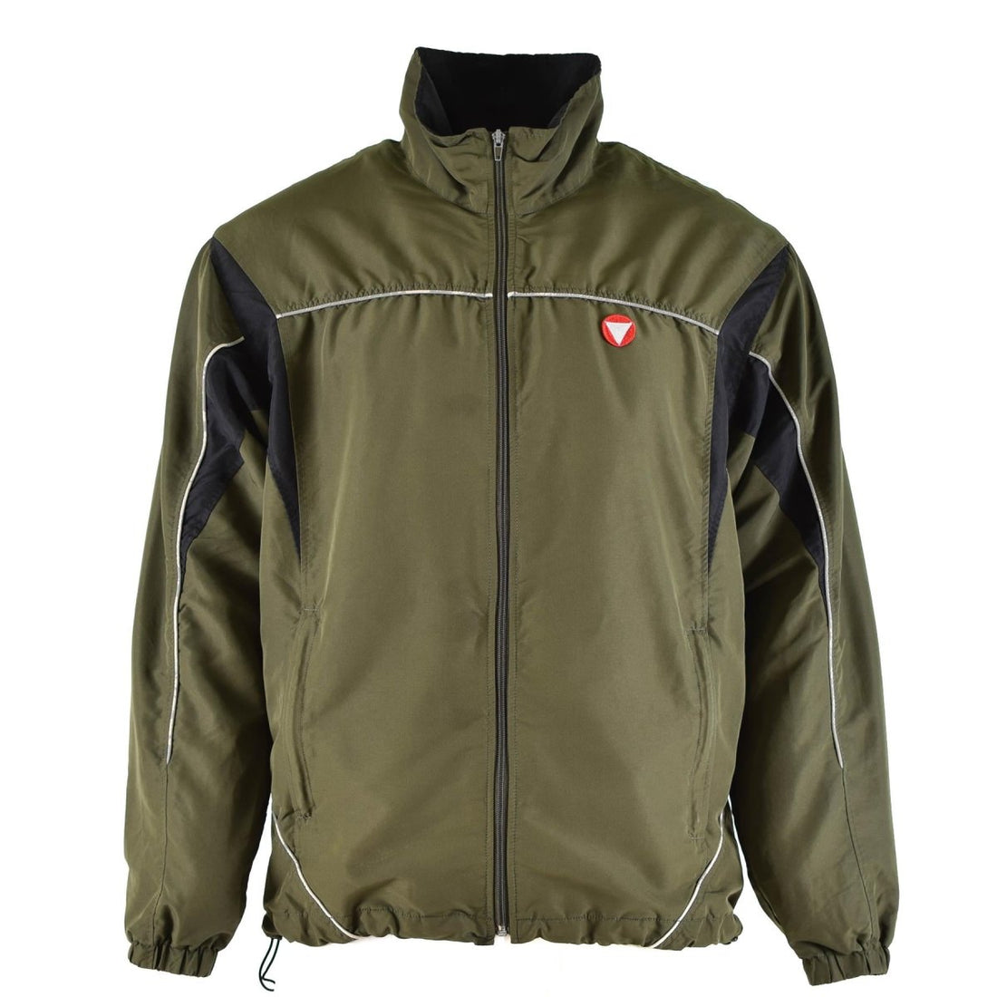 Genuine Austrian Army Training Tracksuit Top Jacket Sports Vintage OD Green