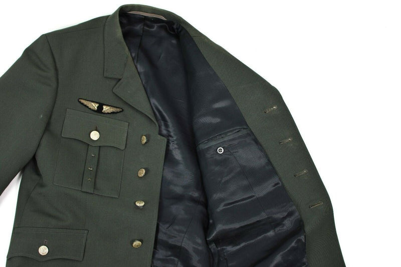 Giacca formale uniforme dell'esercito austriaco autentico problema militare grigio