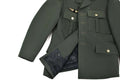Véritable uniforme de l'armée autrichienne Veste de cérémonie grise de l'armée