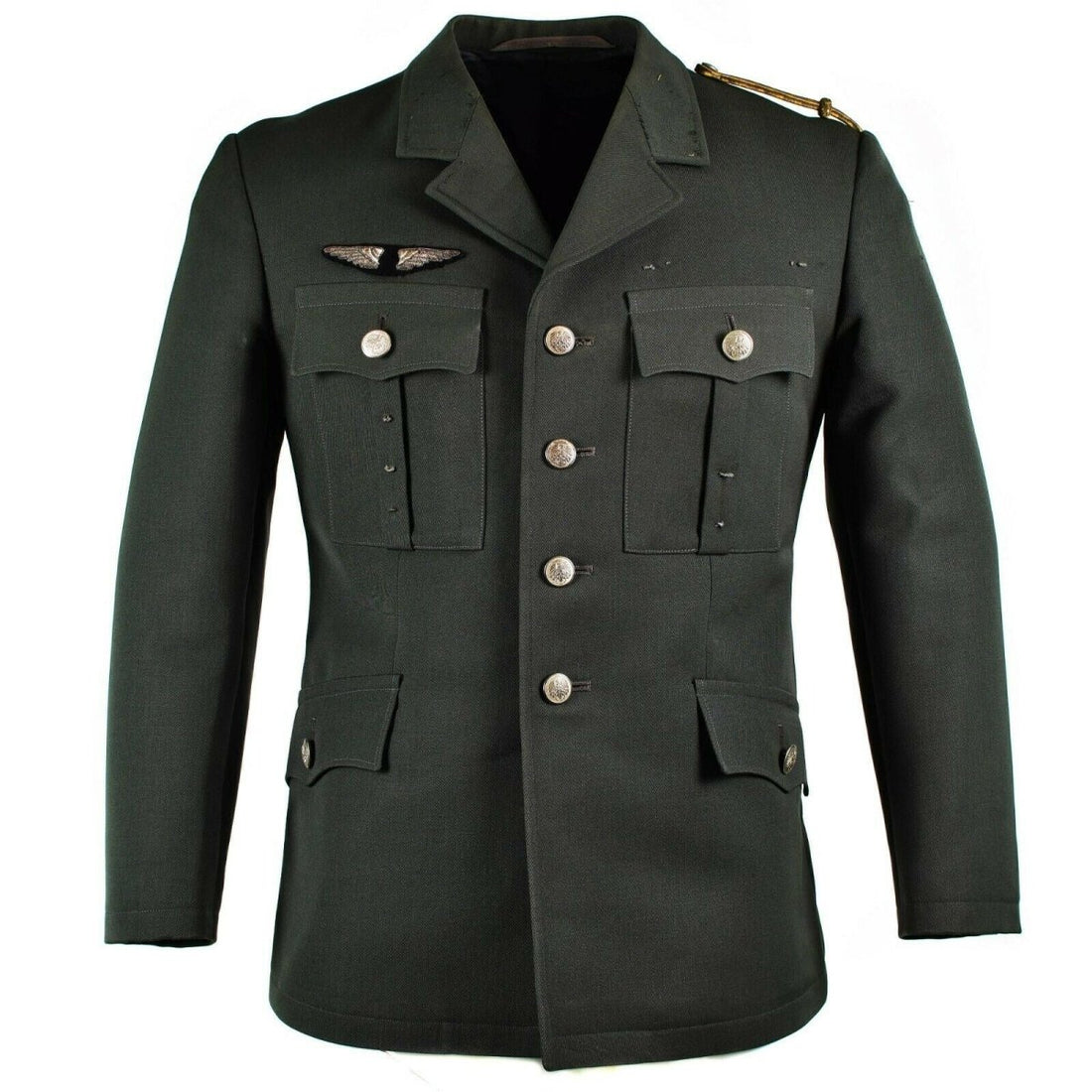 Véritable uniforme de l'armée autrichienne Veste de cérémonie grise de l'armée