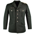 Véritable uniforme de l'armée autrichienne Veste de cérémonie grise de l'armée