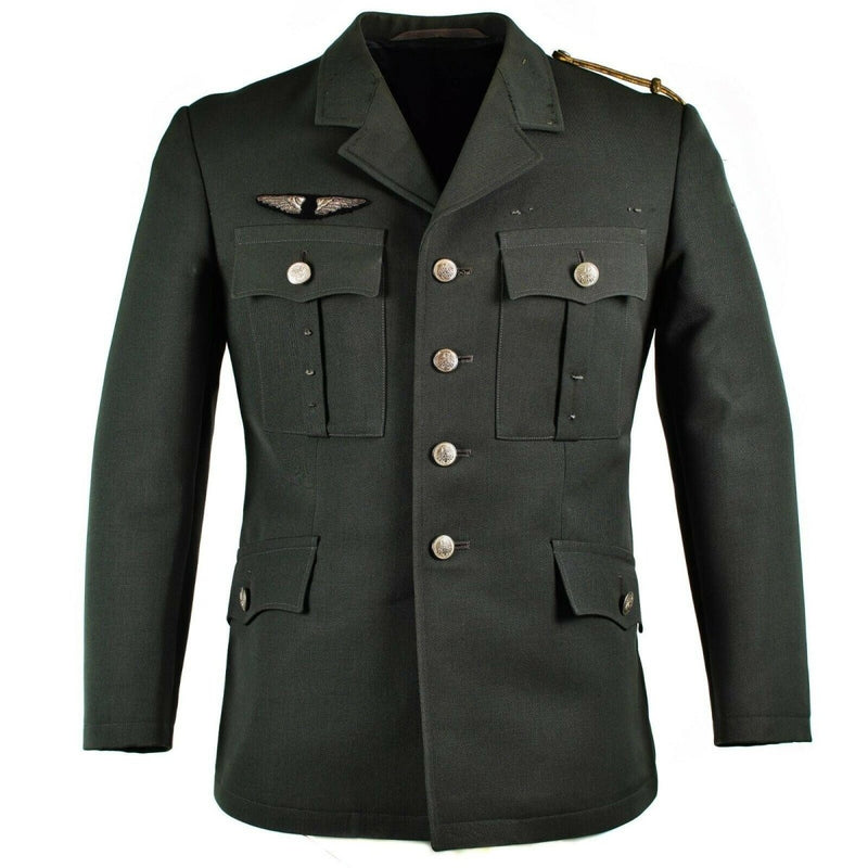 Giacca formale uniforme dell'esercito austriaco autentico problema militare grigio