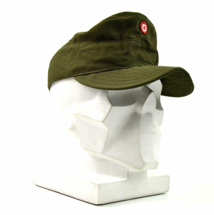 Auténtica gorra de campo de tropas excedentes militares austríacas oliva OD Austria sombrero de combate - GoMilitar