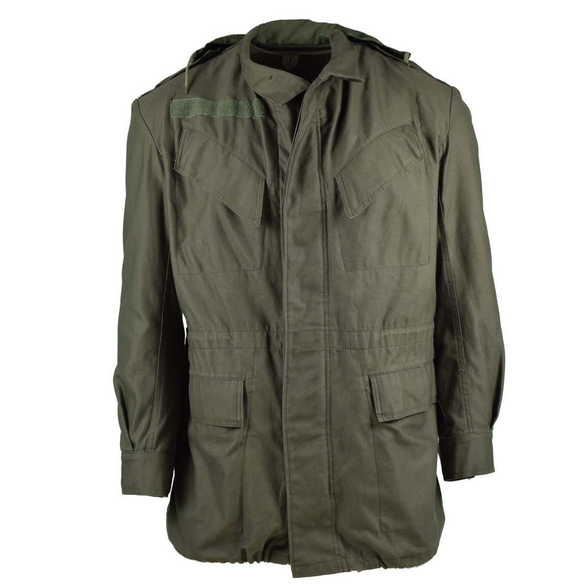 Genuine Belgian Military Surplus Parka Olive Waterproof NEW