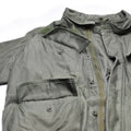 Jaqueta de campo del ejército belga genuino M64 Algodón militar de algodón impermeable Olive OD