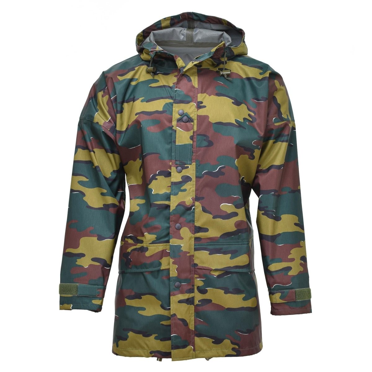 Genuine Belgian Army waterproof parka Jigsaw camo vintage - GoMilitar