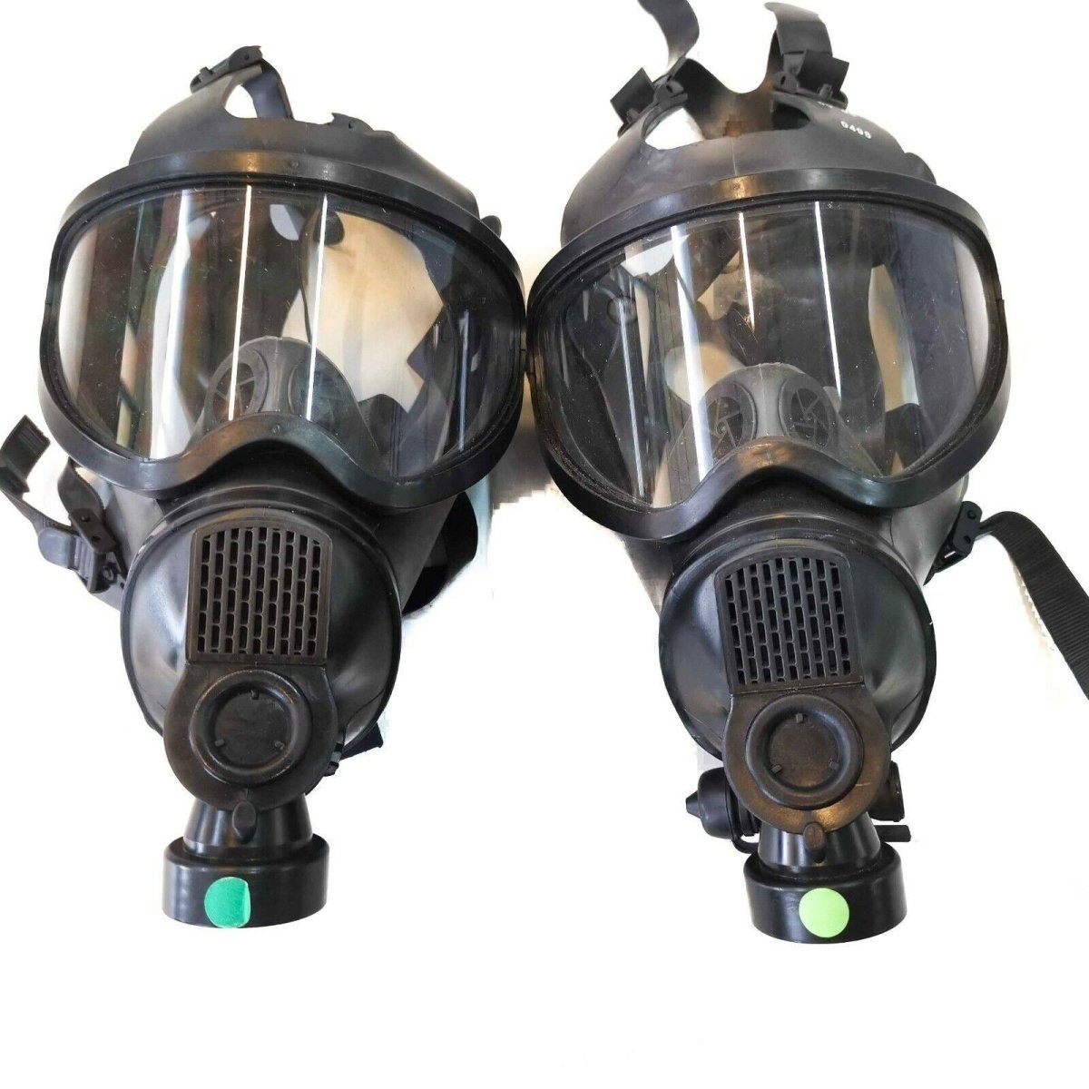Oryginalna belgijska maska ​​gazowa Ochrona pełnej twarzy Respirator Panorama