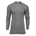Authentique maillot de corps militaire belge en jersey thermique gris résistant aux flammes NEUF