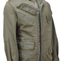 Genno militar genuina Bélgica Tropas de campo de olivo Bdu Parka Vintage NUEVO