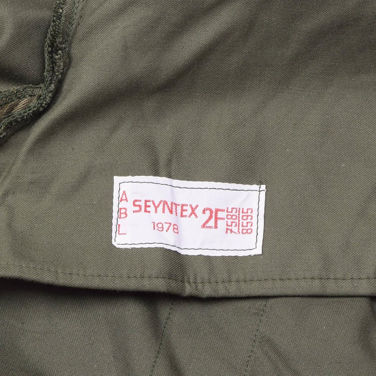 Genno militar genuina Bélgica Tropas de campo de olivo Bdu Parka Vintage NUEVO