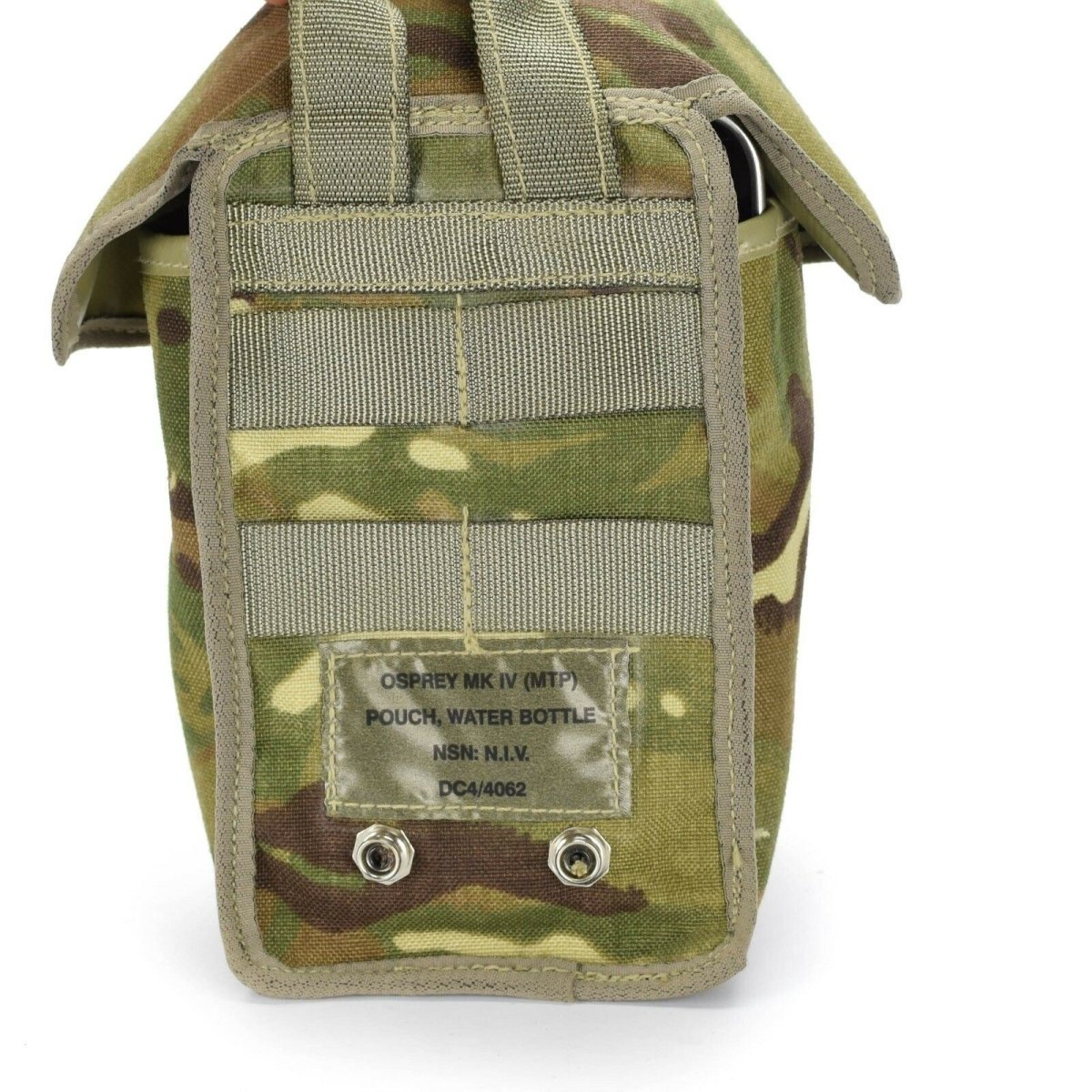 Véritable tasse de cantine de l'armée britannique, bouteille d'eau, pochette Osprey MK IV, problème militaire