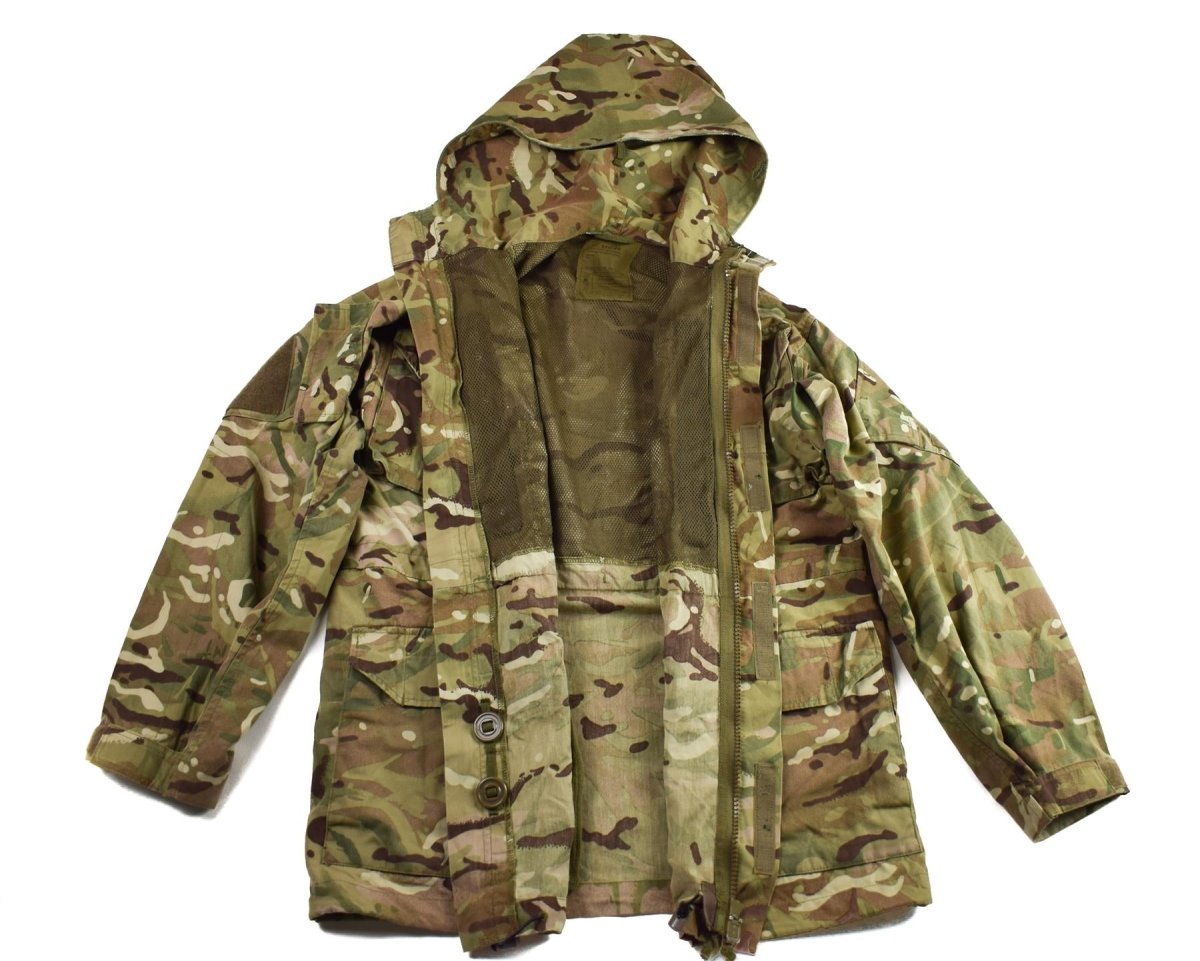 Echte Britse leger Militaire gevecht MTP Jacket Parka Smock Winddichte kap