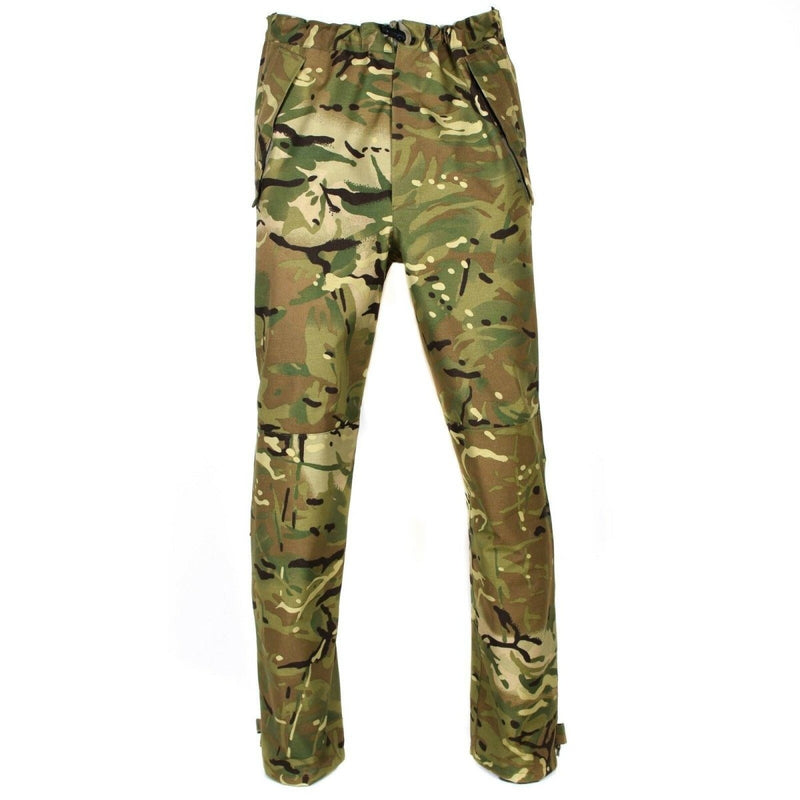 Genuine British army military combat MVP MTP camo rain pants waterproof goretex - GoMilitar