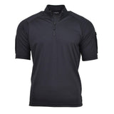 T-shirt della polizia funzionale britannica vera maglietta nera traspirabile