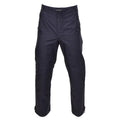 Genuine British Police rain trousers outdoor waterproof wet weather pants blue